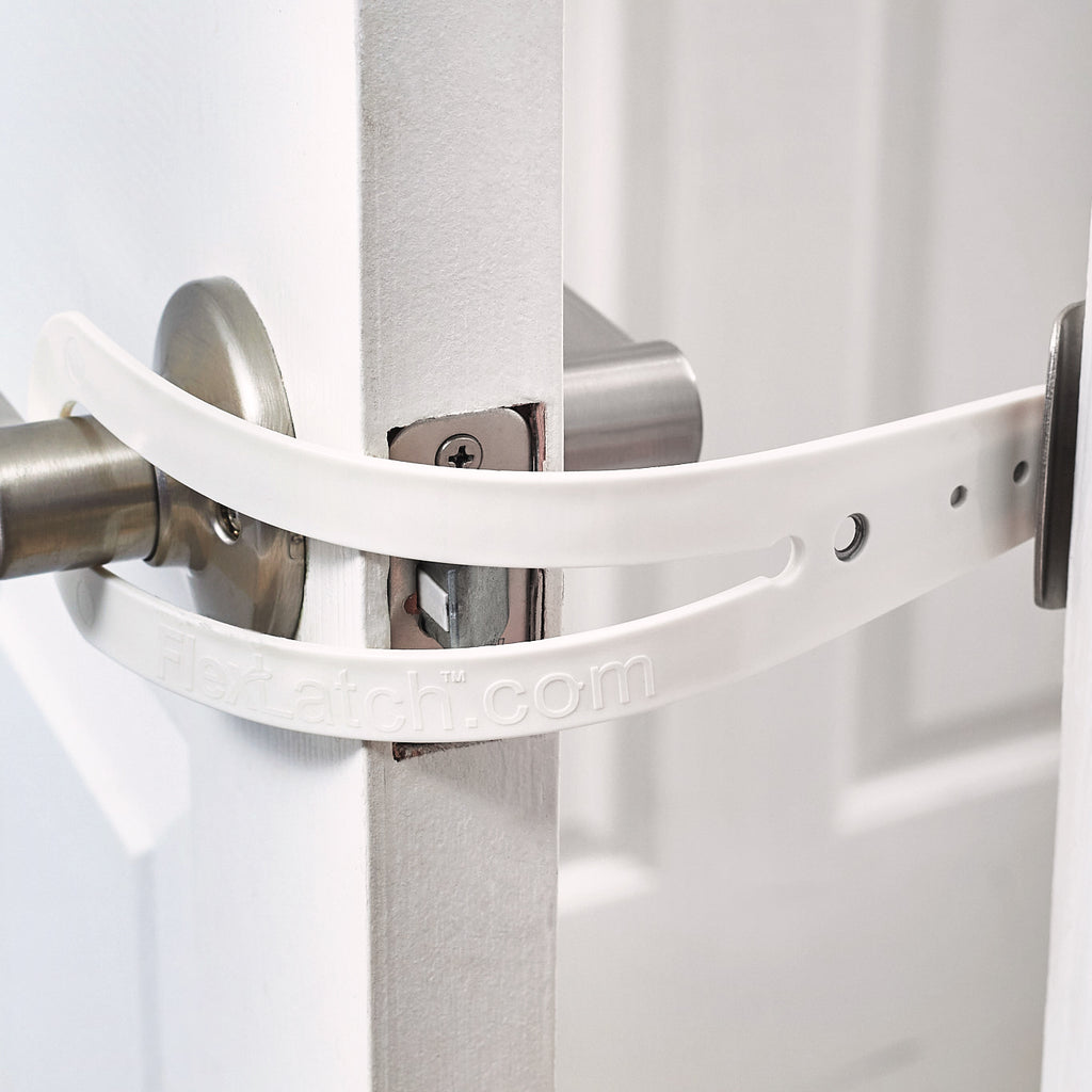 Dog eating cat litter, no cut cat door, cat flap flexlatch door holder, baby gate alternative, cat door, cat gate, cat flap, cat dog house, door buddy